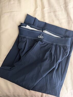 Alo Navy Suit Up Pant